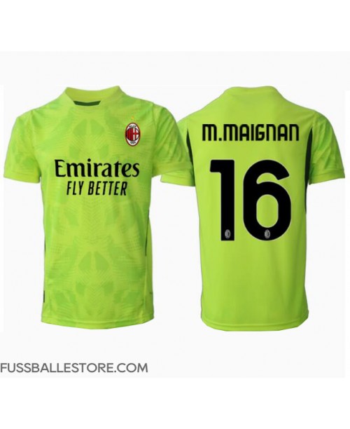 Günstige AC Milan Mike Maignan #16 Torwart 3rd trikot 2024-25 Kurzarm